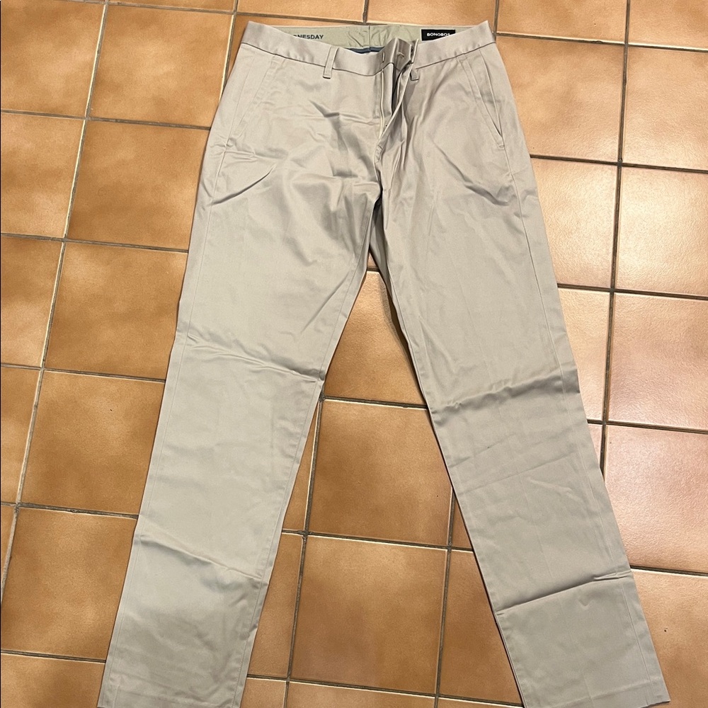 Bonobos Light Khaki Chinos